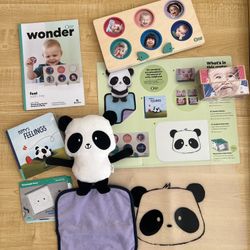 kiwico panda crate feel with me 12-24 months