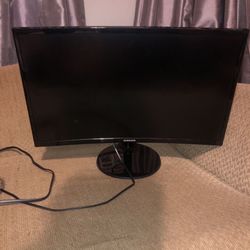 SAMSUNG LC24 24-inch Curved LED FHD 1080p Gaming Monitor 