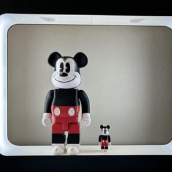 Bearbrick Mickey Mouse 2020 100% & 400% set