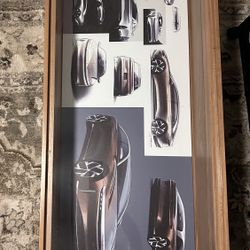 Modern Coffee Table Featuring Lucid Motors Car Designs