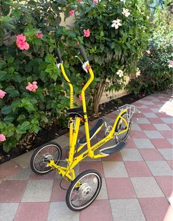 Street strider elliptical bike