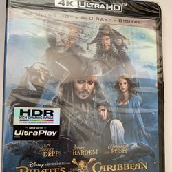 Pirates Of The Caribbean: Dead Men Tell No Tales (4K IHD + Blu-ray) 