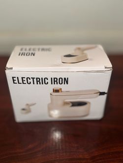 Compact Electric Iron in Box