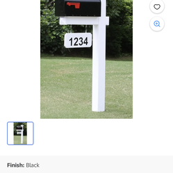 House mail box stand