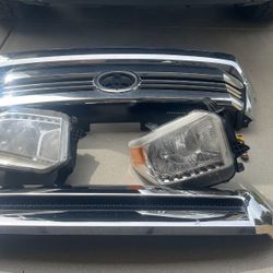 2016 Toyota Tundra Headlights And Grill