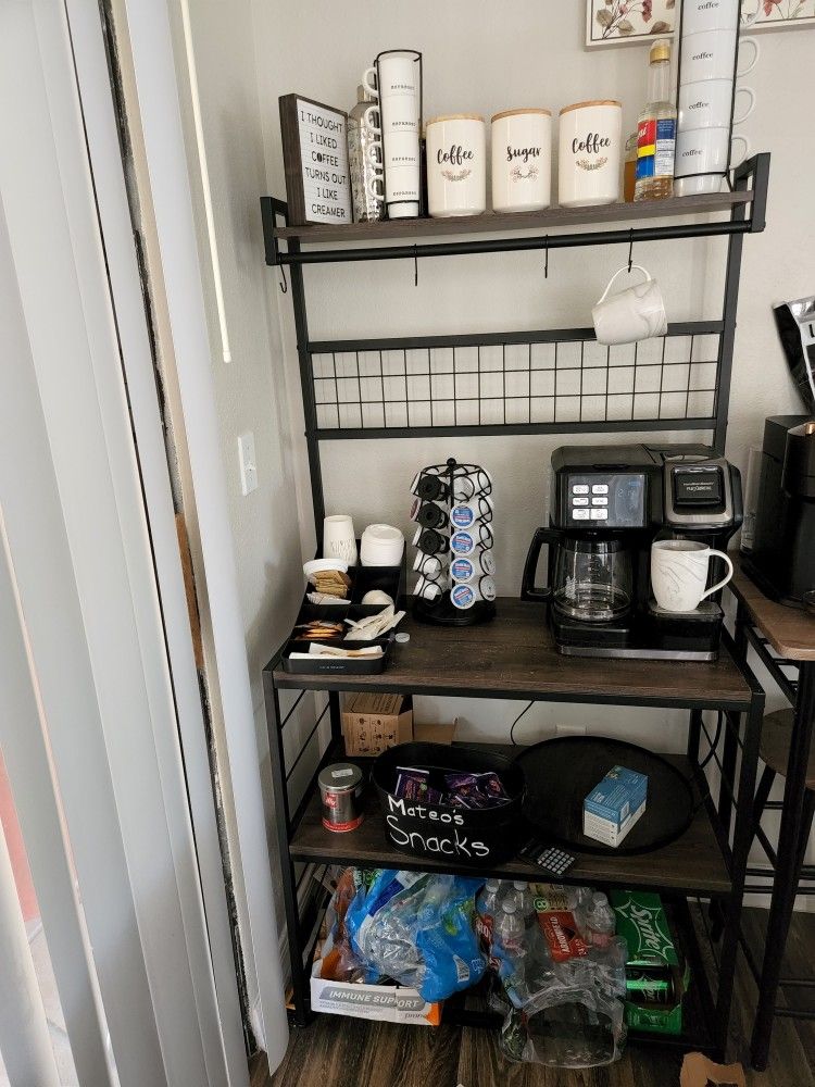 Three Shelve Bakers Rack