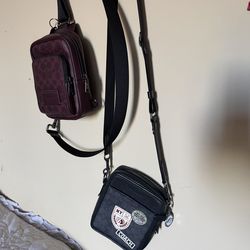 2 Mens Coach bag/crossbody