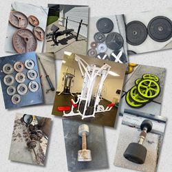 Gym Equipment (Prices In description)