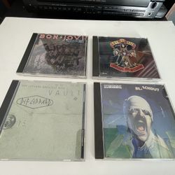 Hard Rock/Metal CD Lot (4)