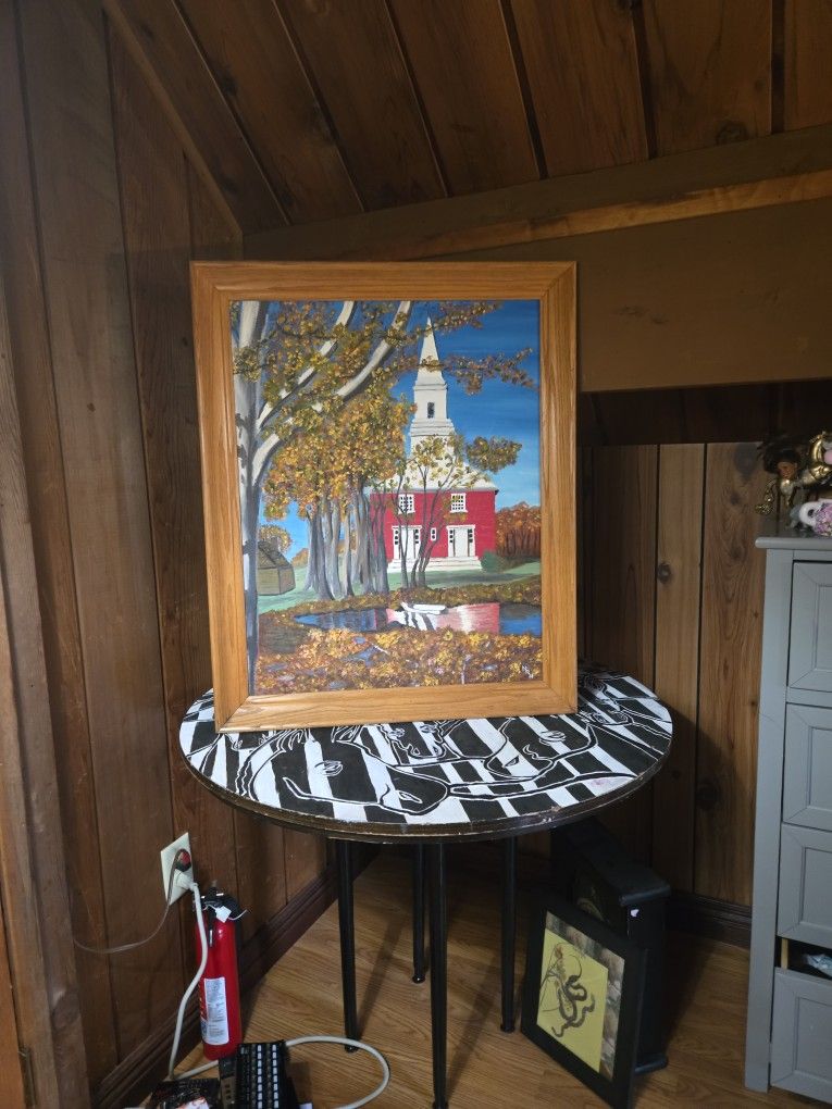 Large Scenic Painting