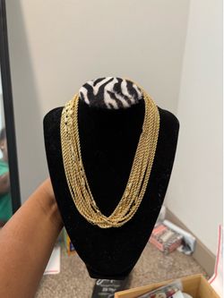 Gold jewelry chain