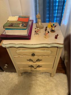 French Provencial Night Stand Reduced to $30/ 35