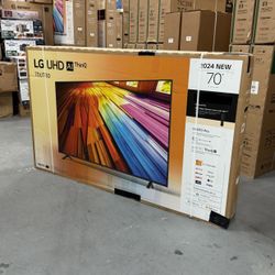 70” LG UT8000 4K HDR SMART TV