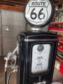 Route 66 gas pump