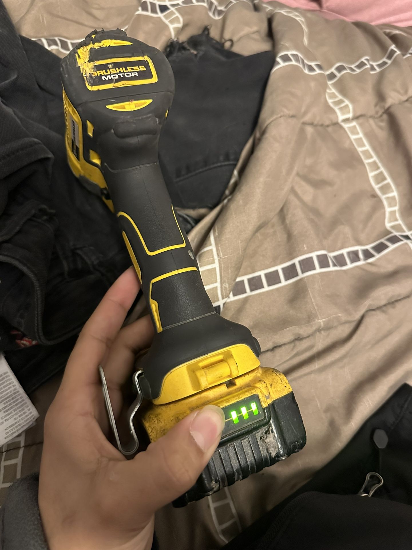 20v Impact Drill, Battery, Circle Saw, Second Battery With Charging Station