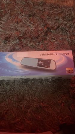 Rear view mirror dual channel recorder