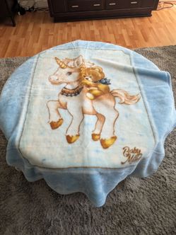 Baby Soft Blanket Unicorn Print