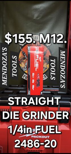Milwaukee Straight Die Grinder Fuel M12 
