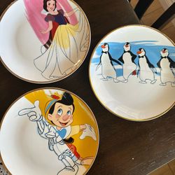 Limited Edition Disney Ceramic Plates