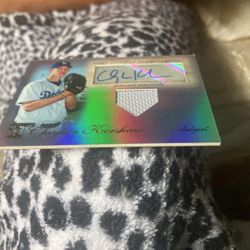 2009 Topps Clayton Kershaw Dodgers Baseball Trading Card 