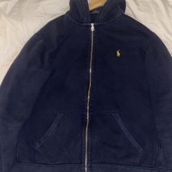 Polo Ralph Lauren Navy Blue Hoodie