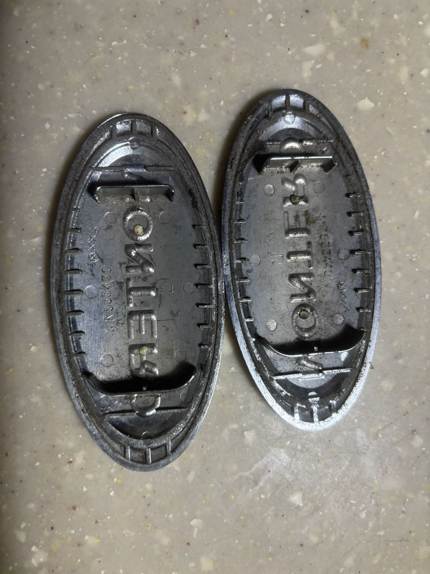 Mitsubishi Montero Fender Emblems