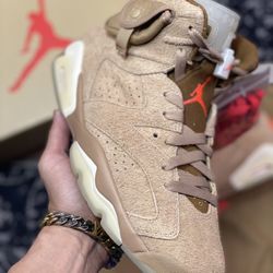 Travis Scott x Air Jordan 6 AJ6 TS  British Khaki