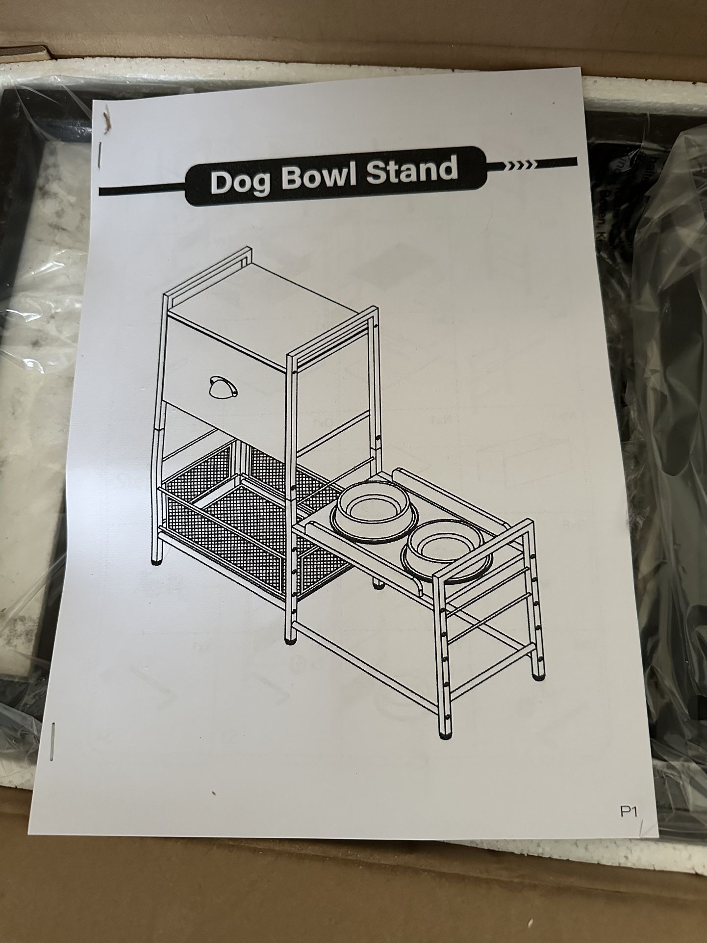 Dog Bowl Stand 