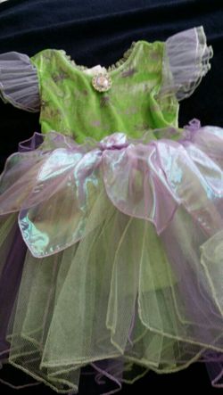 Tinker bell disney princess dress