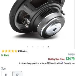 Skar audio  Amp  12 Dual Voicecoil 500w RMS And Single 12 Vented Subwoodfer Enclosure .