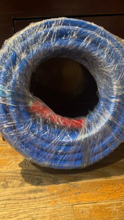 Hose Assembly Blue Non-Marking 3/8 Inch × 50 Feet, 6000 psi — SKU 0SW-6000B-6-50
