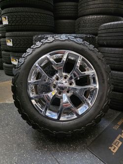 20" GMC Sierra Denali rims w/ BfGoodrich tires
