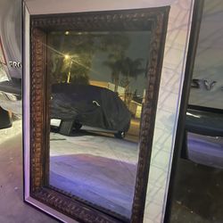 Wood Mirror
