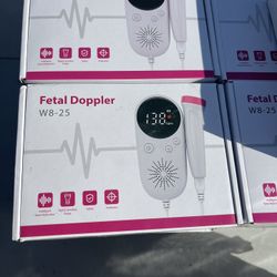  New Fetal Doppler Baby Heartbeat Monitor Come With Batteries And The Gel