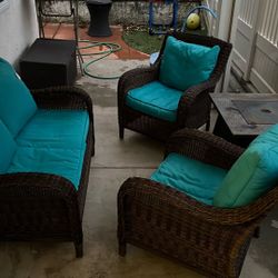 Outdoor Wicker Set
