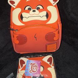 Turning Red Loungefly And Wallet