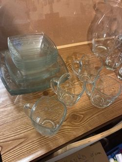 Princess Crystal House Dish Set