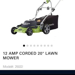 Corded Lawn Mower