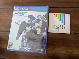Persona 3 Portable SDCC foil variant for PS4 (new - sealed)