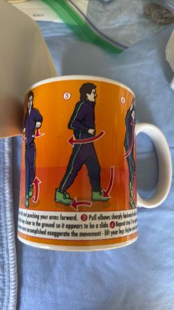 Teach yourself the running dance mug 1980s hip-hop