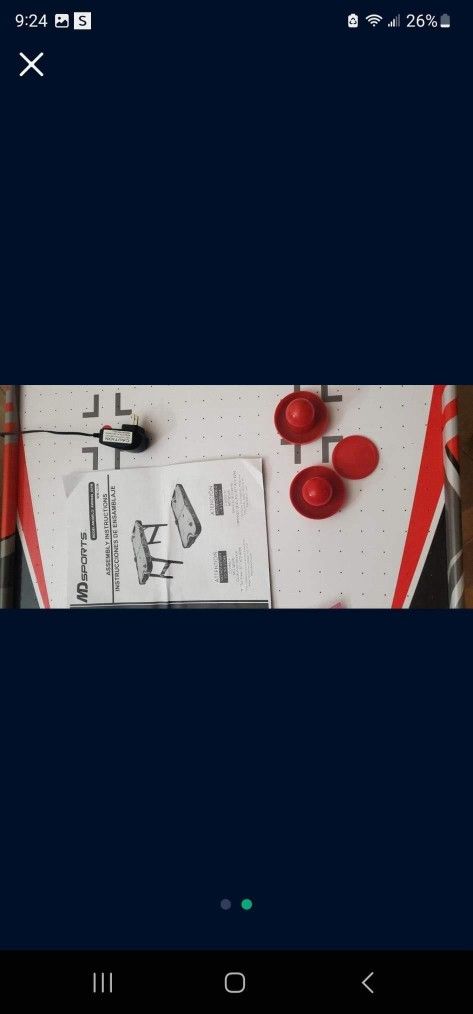 48" Air Hockey Table