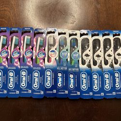 Oral B And Colgate Toothbrushes