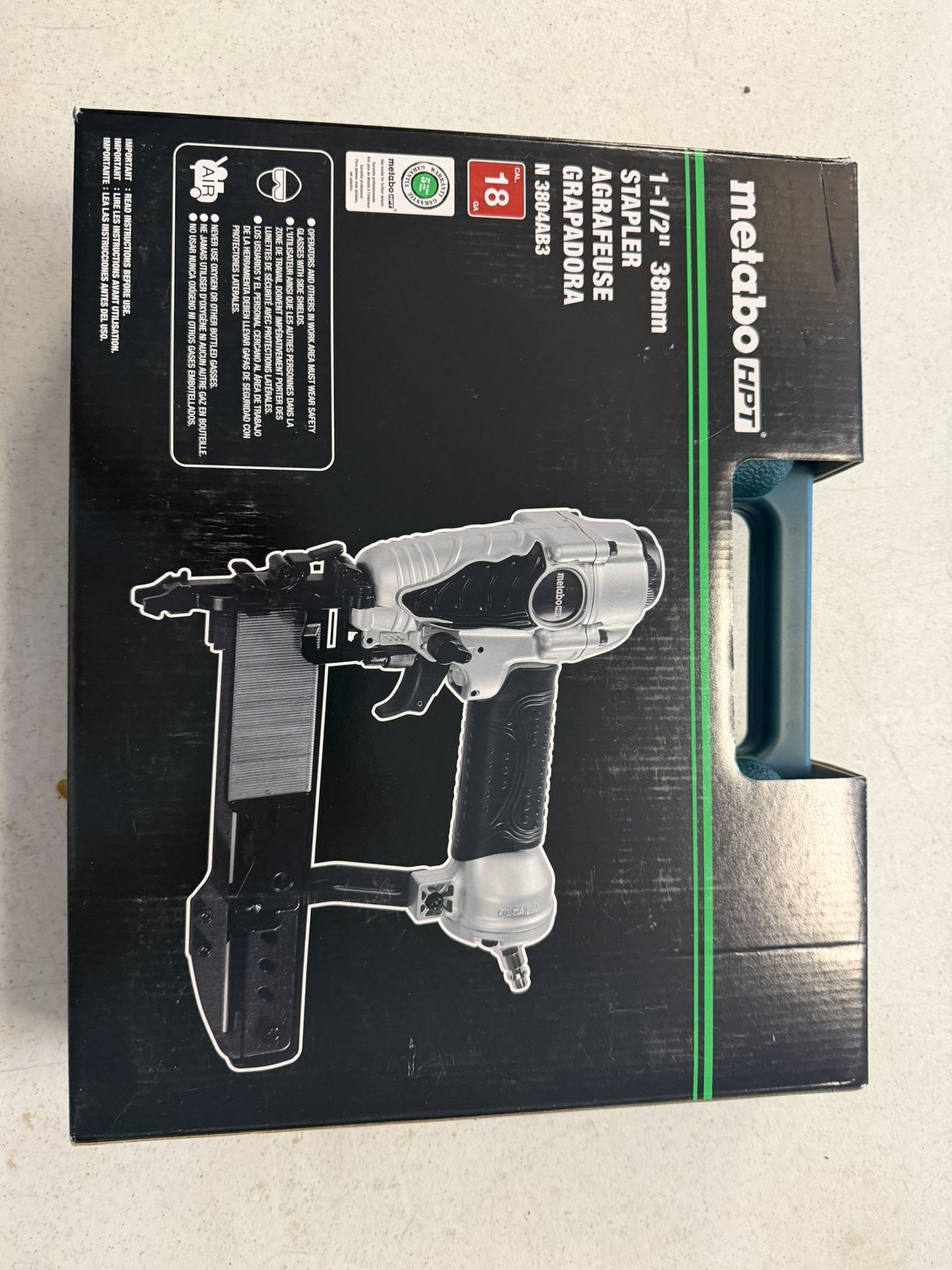 Metabo Stapler, 1-1/2 Inch