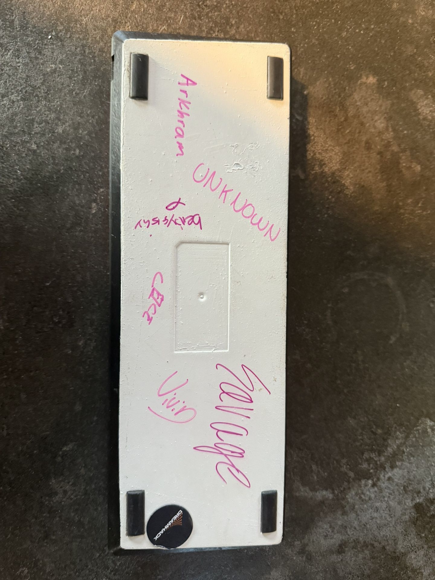 Signed Gaming Keyboard