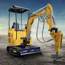 ### 💥💥 Unleash the Power of the IREH Crushing Hammer for Your Mini Excavator! 💥