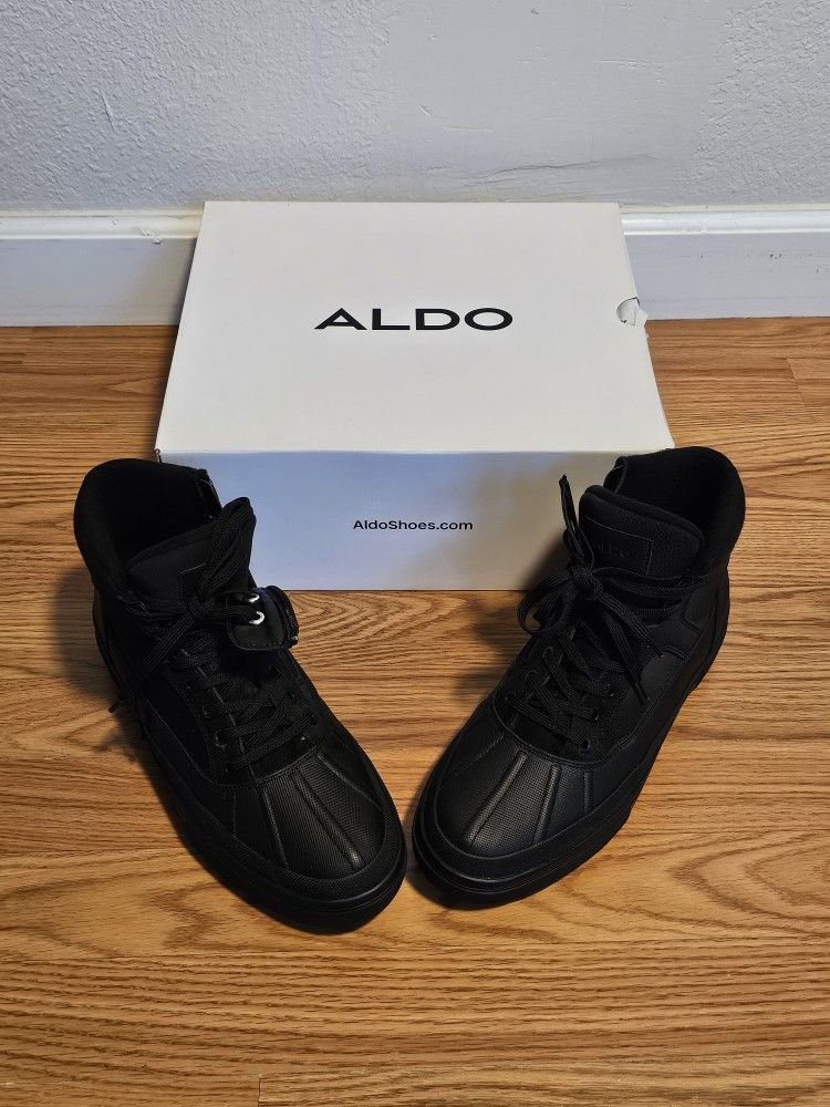 Aldo Snowmass Black Waterproof Boots