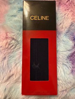 Celine Black Dress Socks - New in Box