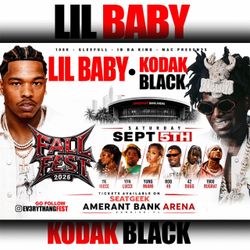 Lil Baby and Kodak Black (FALL FEST)