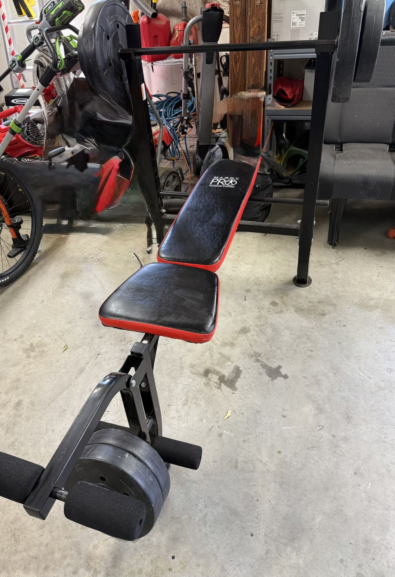 Marcy pro weight bench
