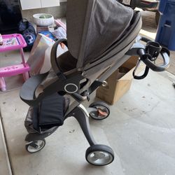 Stokke Stroller Carriage Set Baby Stroller Bassinet 